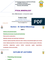 2 - Pradip - Optical Mineralogy - BSc-II Sem