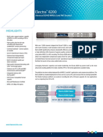 Harmonic Electra8200 - Datasheet e