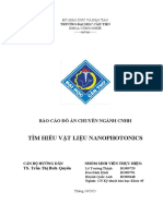 Tìm Hiểu Vật Liệu Nanophotonics - DACN - CNHH