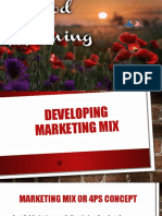 Developing a Marketing Mix