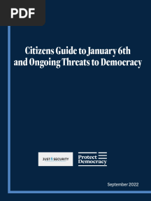 Citizens Guide To January 6th and Ongoing Threats To Democracy