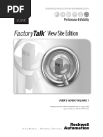 FactoryTalk View SE Users Guide Volume 1