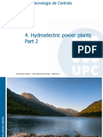 Hydroelectric Power Plants: Tecnologia de Centrals - Grau Enginyeria en Energia - EEBE (UPC)