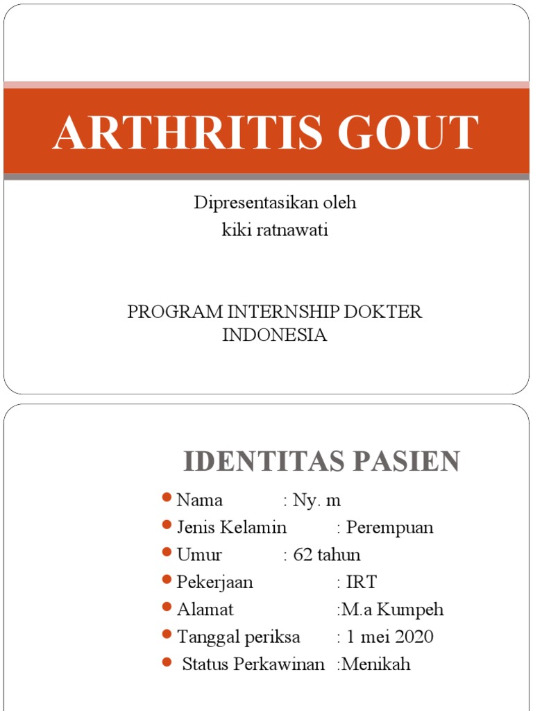 Arthritis Gout PDF