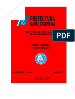 Iusm Pna 3-004 Reglamento Académico