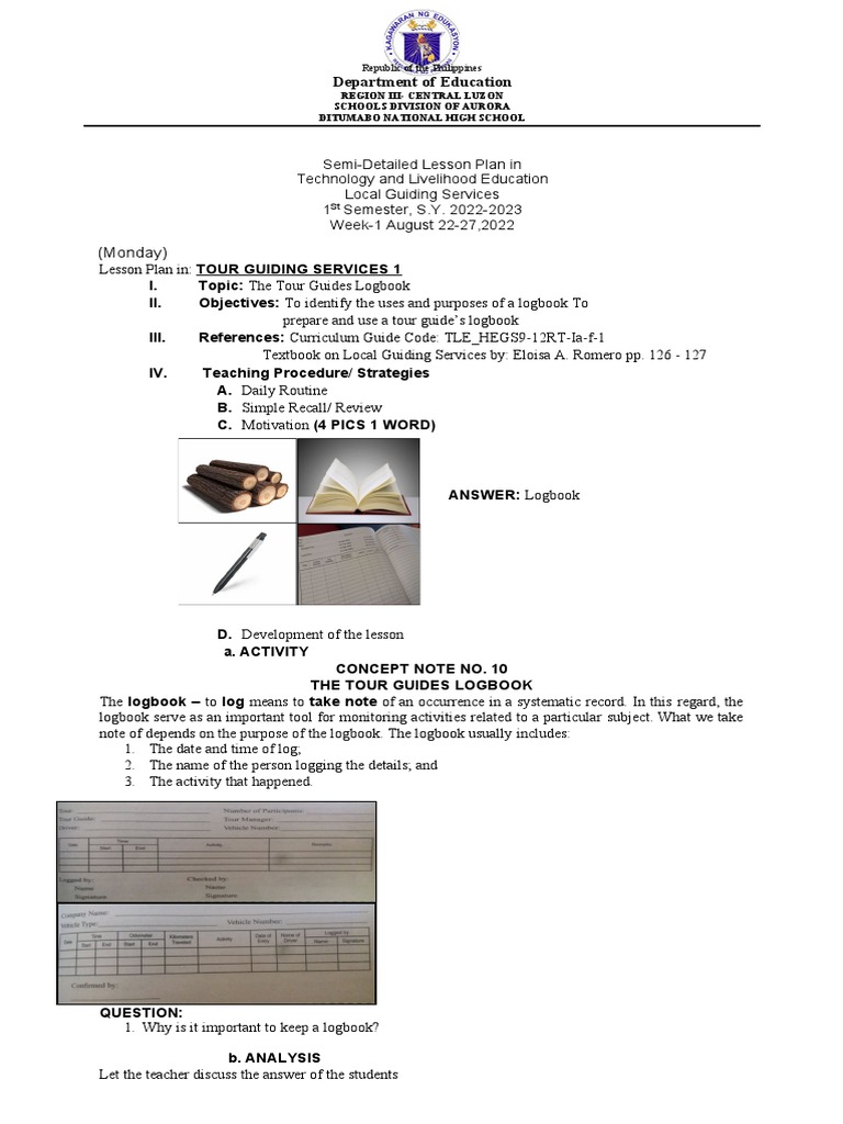 Daily Lesson Plan Part 4 | PDF | Lesson Plan | Critical Thinking