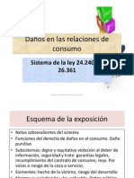 Daños en consumo: sanción y prevención