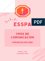 Tipos de Comunicacion-Fredy Luis Cahuana Suni