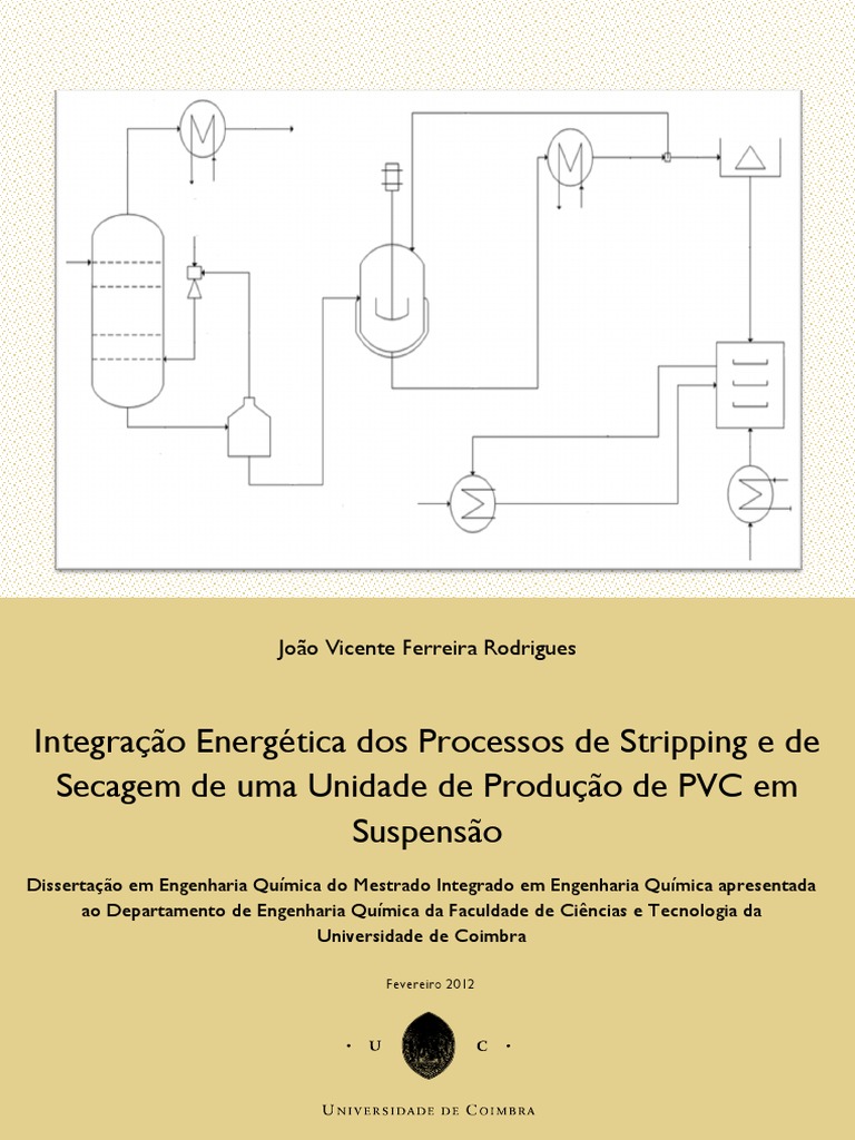 Integração Energética Dos Processos de Stripping e de Secagem de Uma ...