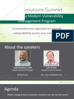 Building A Modern Vulnerability Management Program