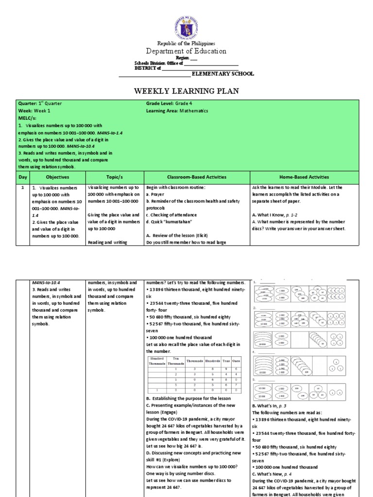 Visualizing Numbers Up To 100,000 Using Various Representations | PDF ...
