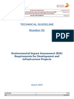 Technical Guideline No. 2 On EIA Requirements For Development & Infrastructure Project - March 2019