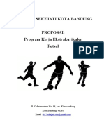 Proposal Ekskul Futsal SDN 017 Sekejati