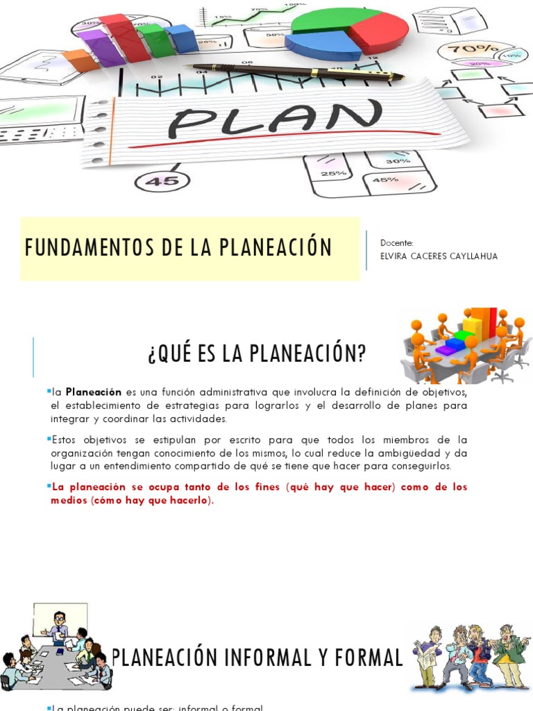 5 Fundamentos de La Planeacion | PDF | Planificación