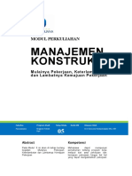 MODUL 1 Manajemen Konstruksi  05