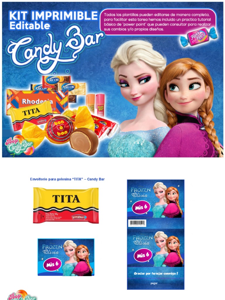 Kit Frozen Candy Bar Pdf