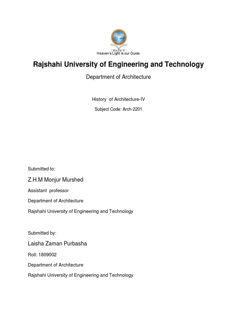 Rajshahi University of Engineering and Technology | PDF | Technology ...