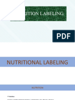 Food Analysis - Labeling