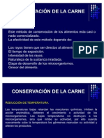 Conservación de La Carne