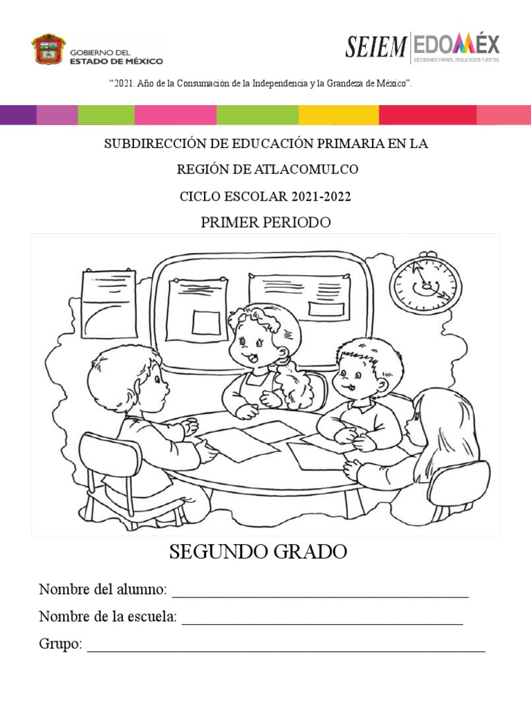 Instrucciones para un segundo grado de primaria | PDF