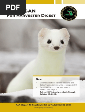 Michigan Fur Harvester Digest
