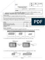 Prueba de Matemática Agosto 2°B