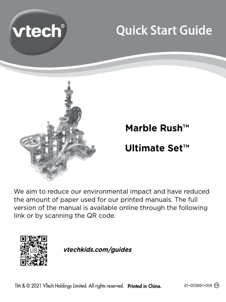 Marble Rush Ultimate Set 542300-002 IM0 BIL | PDF | Electromagnetic ...