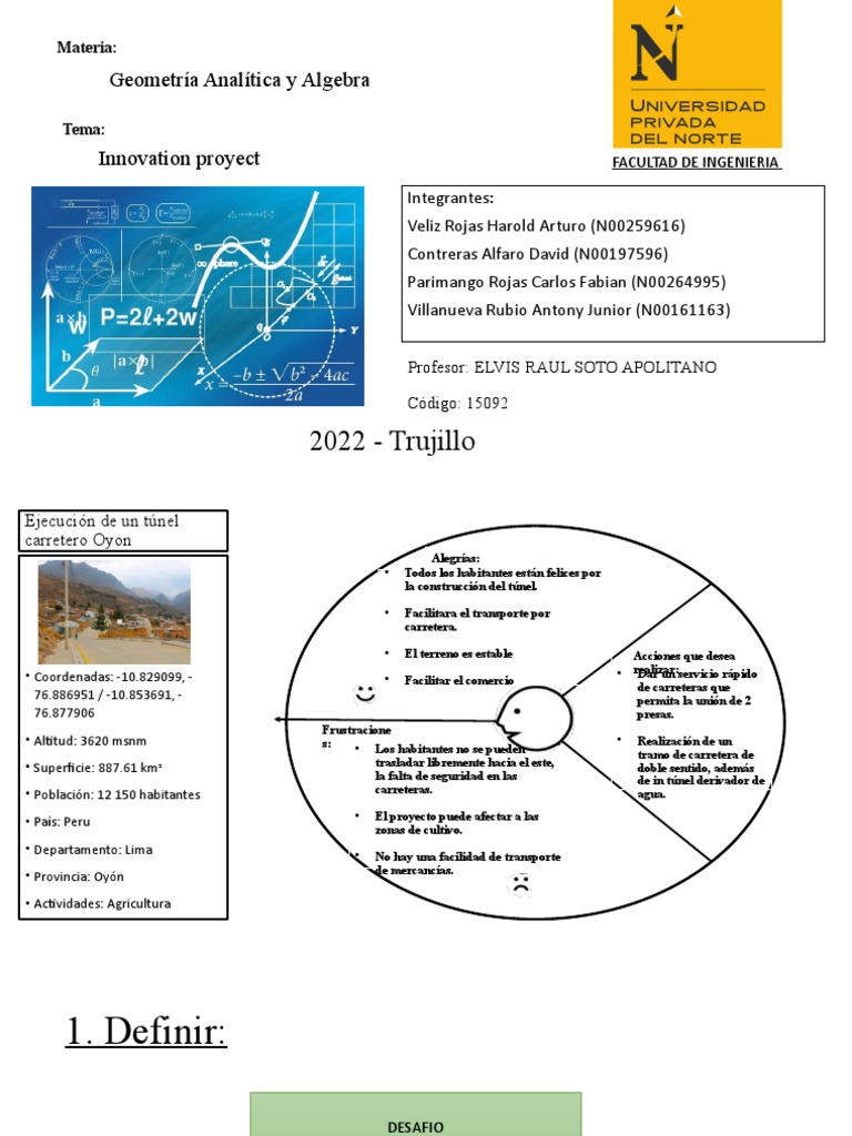 Proyecto de Geometría Analítica y Algebra | PDF | Economias