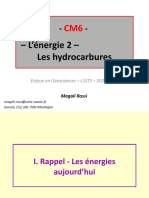 CM3 Geol201 Enjeux Hydrocarbures Commentaires