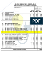 Presupuesto Predo Castro Llontop - Iluminacion Calle Real