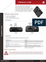 Install Note GSM Modem