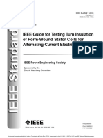 IEEE Guide For Testing Turn Insulation of Form-Wound Stator Coils For Alternating-Current Electric Machines