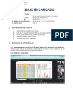 Trabajo Encargado de Estadística TE1