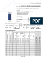 Catalogo Separador de Óleo AF Emerson