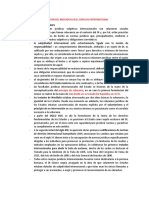 La Posición Del Individuo en El Derecho Internacional