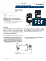 FSY FSM Electronic Speed Controller Datasheet