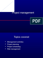 Project management topics and techniques