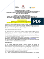 EDITAL #35 2022 - SEECT FAPESQ PB INTERCÂMBIO CONEXÃO MUNDO - MODALIDADE CURSOS DE IDIOMAS Retificado em 21.07.2022