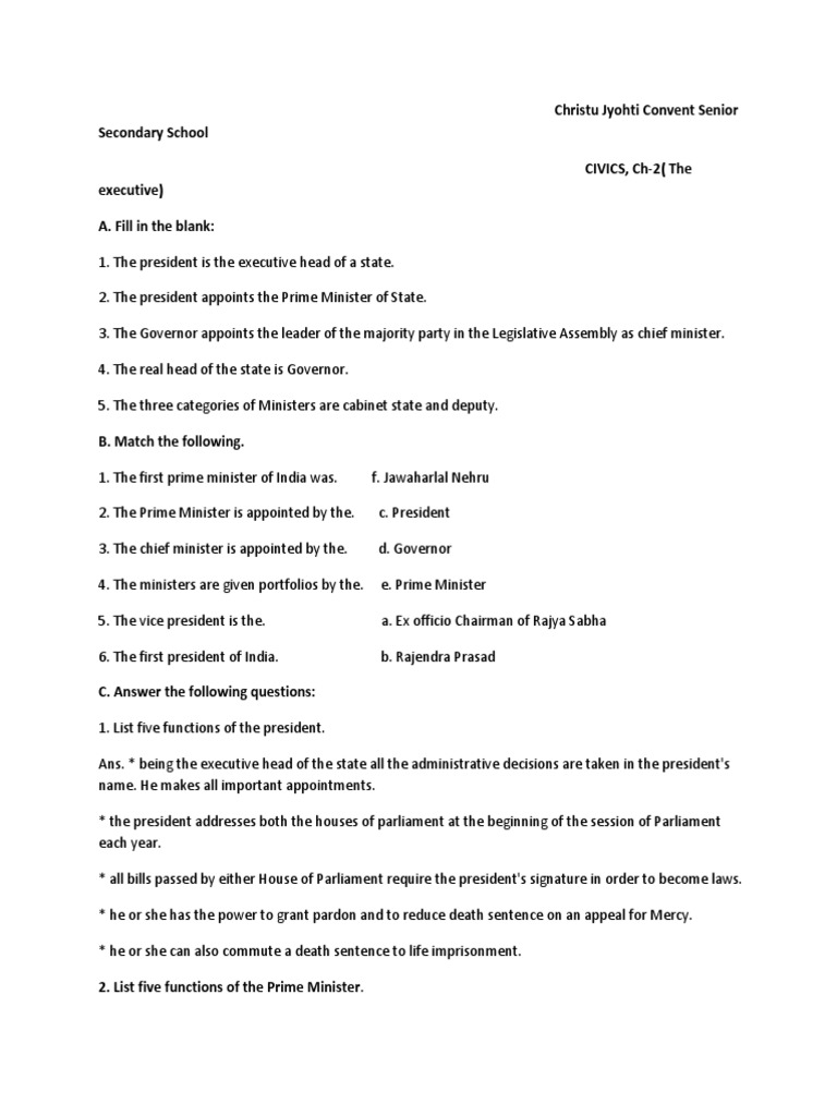 Civics Chapter 2 Download Free PDF (Government) Justice