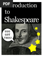 Intro To Shakespeare Learning Packet