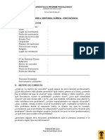 Ficha - Formato de Anamnesis - Historia Clínica