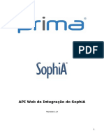 API Web Integração SophiA