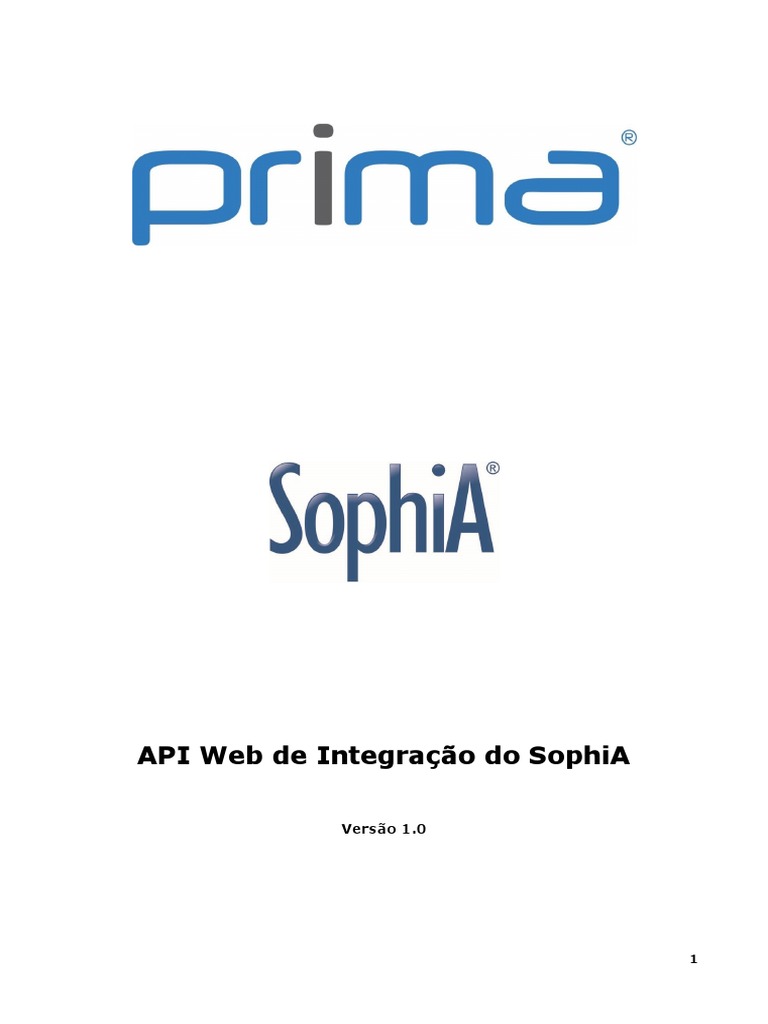API Web de Integração do SophiA: Referência Completa | PDF | Protocolo ...