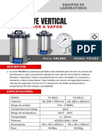 Autoclave Vertical Portatil