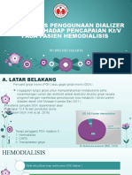 EFEKTIVITAS REUSE DIALIZER