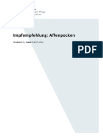 Affenpocken Impfempfehlung Version-1.0 Stand-14.07.2022