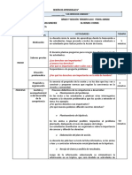 Sesion de Segundo de Secundaria - Marcia 2022