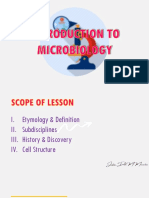 1) Introduction to Microbiology - History