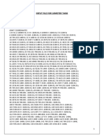 INPUT FILE FOR 10METER TANK