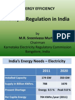 Energy Efficiency: Policy & Regulation in India